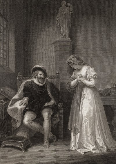 Angelo e Isabella, inciso da W.C. Wilson, da 